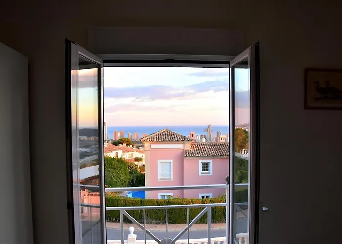 With Panoramic Sea Views Villa Benidorm