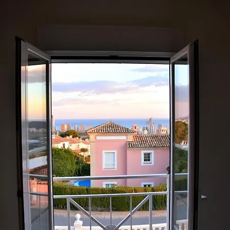 With Panoramic Sea Views Villa Benidorm
